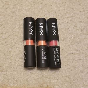 NYX Lipsticks